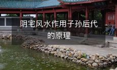 阴宅风水作用子孙后代的原理