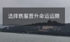 选择亵服晋升命运运限