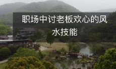 职场中讨老板欢心的风水技能