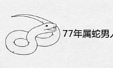 77年属蛇男人最佳妻子