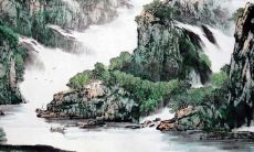 流水生财山水画的悬挂禁忌有哪些