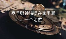 商号财神该摆在家里哪一个地位