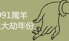 1991属羊一生大劫年在哪几年