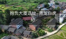 抱负大厦选址-青龙白虎砂