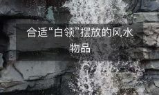 合适“白领”摆放的风水物品