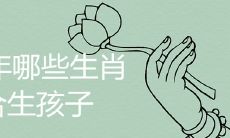 2022年哪些生肖合适生孩子