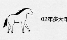 02年多大年龄了 2022年属马人周岁及虚岁查询