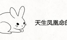 天生凤凰命的生肖女大富大贵