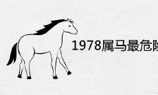1978属马2022最危险的几个月 大劫出现时间