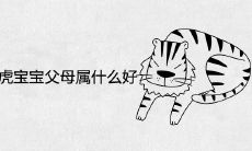 2022年的虎宝宝父母属什么好