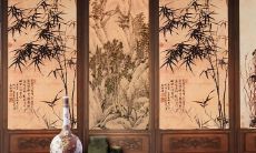 进门屏风风水最旺的图案