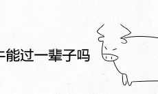 男马女牛能过一辈子吗