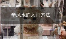 学风水的入门方法