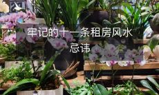 牢记的十一条租房风水忌讳