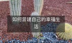 如何营建自己的幸福生活