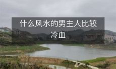 什么风水的男主人比较冷血