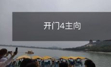 开门4主向