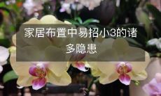 家居布置中易招小3的诸多隐患