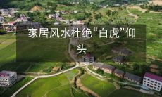 家居风水杜绝“白虎”仰头