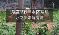 [寝室装修风水]家居风水之新婚洞房篇