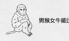 男猴女牛能过一辈子吗