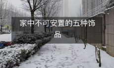 家中不可安置的五种饰品