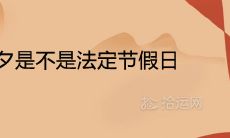 2021除夕是不是法定节假日 有加班费吗
