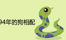 属蛇的31岁和94年的狗相配合适吗
