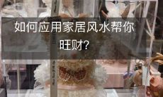 如何应用家居风水帮你旺财?