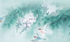 立冬三候：一候水始冰，二候地始冻，三候雉入大水为蜃