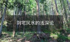 阴宅风水的浅深论