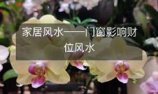 家居风水――门窗影响财位风水
