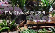 住房装修风水调剂方法