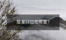 居室财位在哪里?