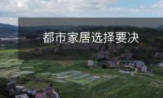 都市家居选择要决