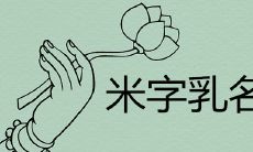 带米字的有趣乳名怎么取增添福运