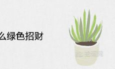 为什么绿色招财