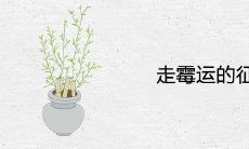 走霉运的征兆 倒霉前的预兆