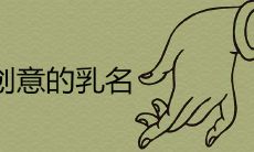 2022有创意的乳名男孩名字有哪些